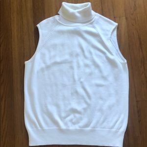 Turtleneck tank sweater